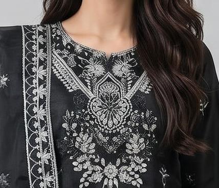 AK-2614 | 3 Piece Silk Khubsurat